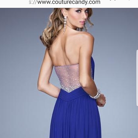 LA FEMME PAGEANT PROM HOMECOMINGS 0 style 21483 - Picture 6 of 7